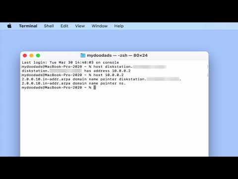 forward and reverse lookups