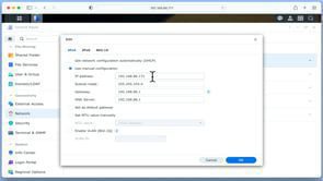 Synology NAS beginners guide | Part 8 |  Give your NAS a static local IP address
