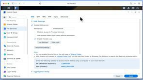 Synology NAS file services