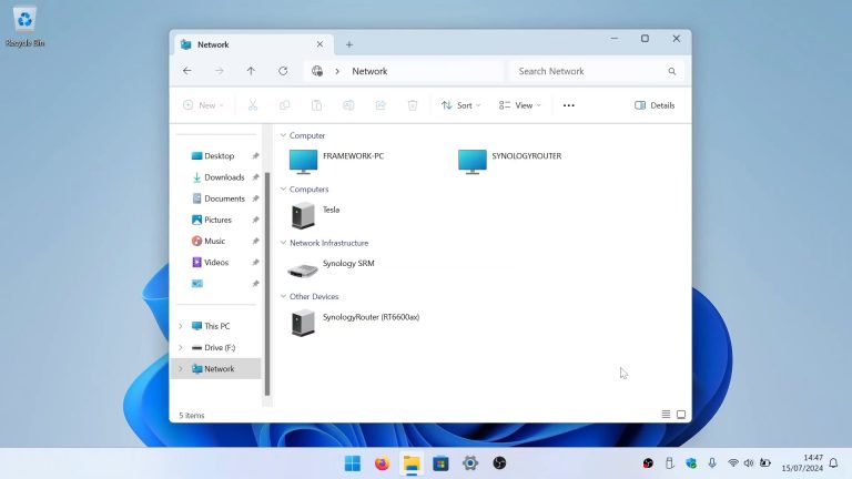 network share Windows