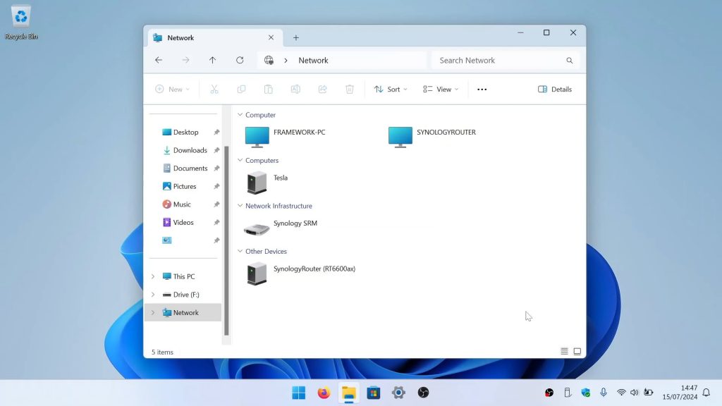 network share Windows