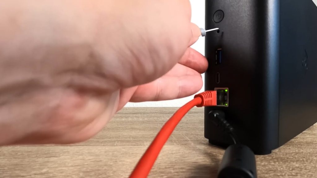 BeeStation factory reset from hardware